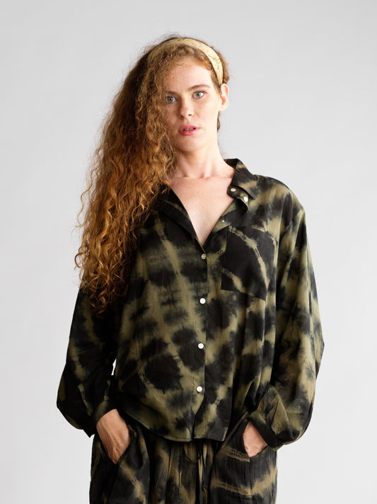 Top Rose Shibori Forest