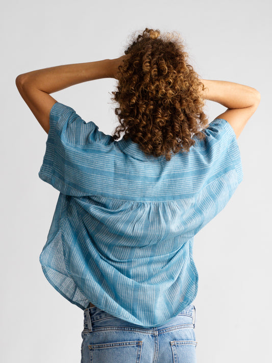 Top Lilou Indigo