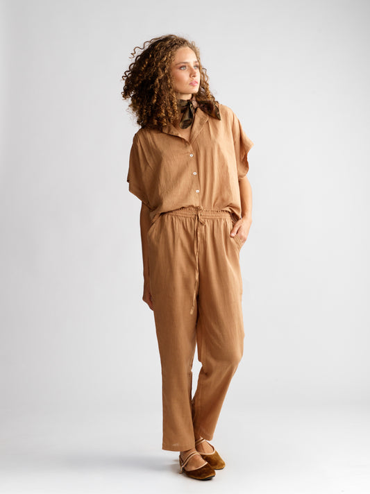 Pantalon Dom Raw Clay