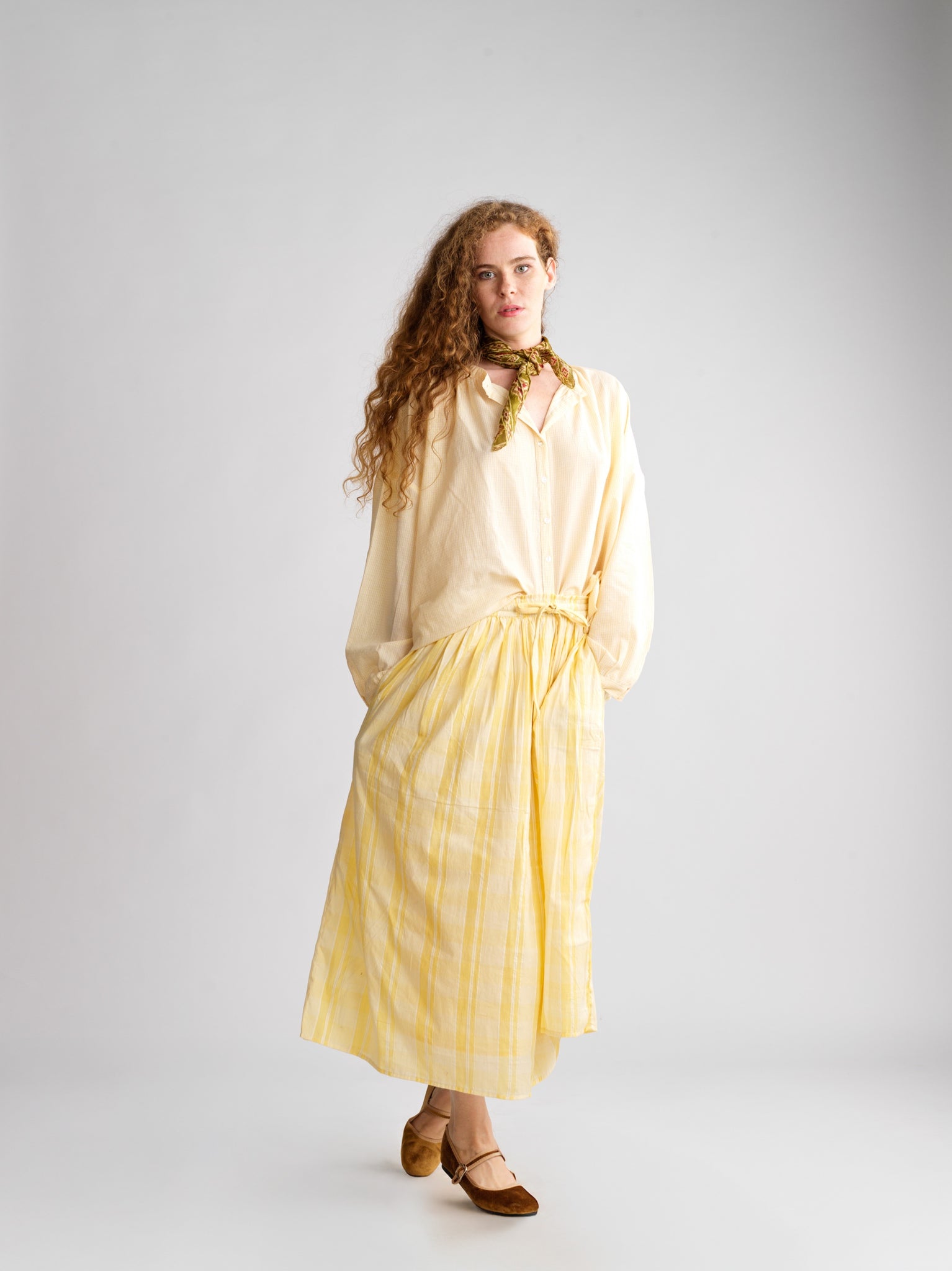 Top Emma Delicate Saffron