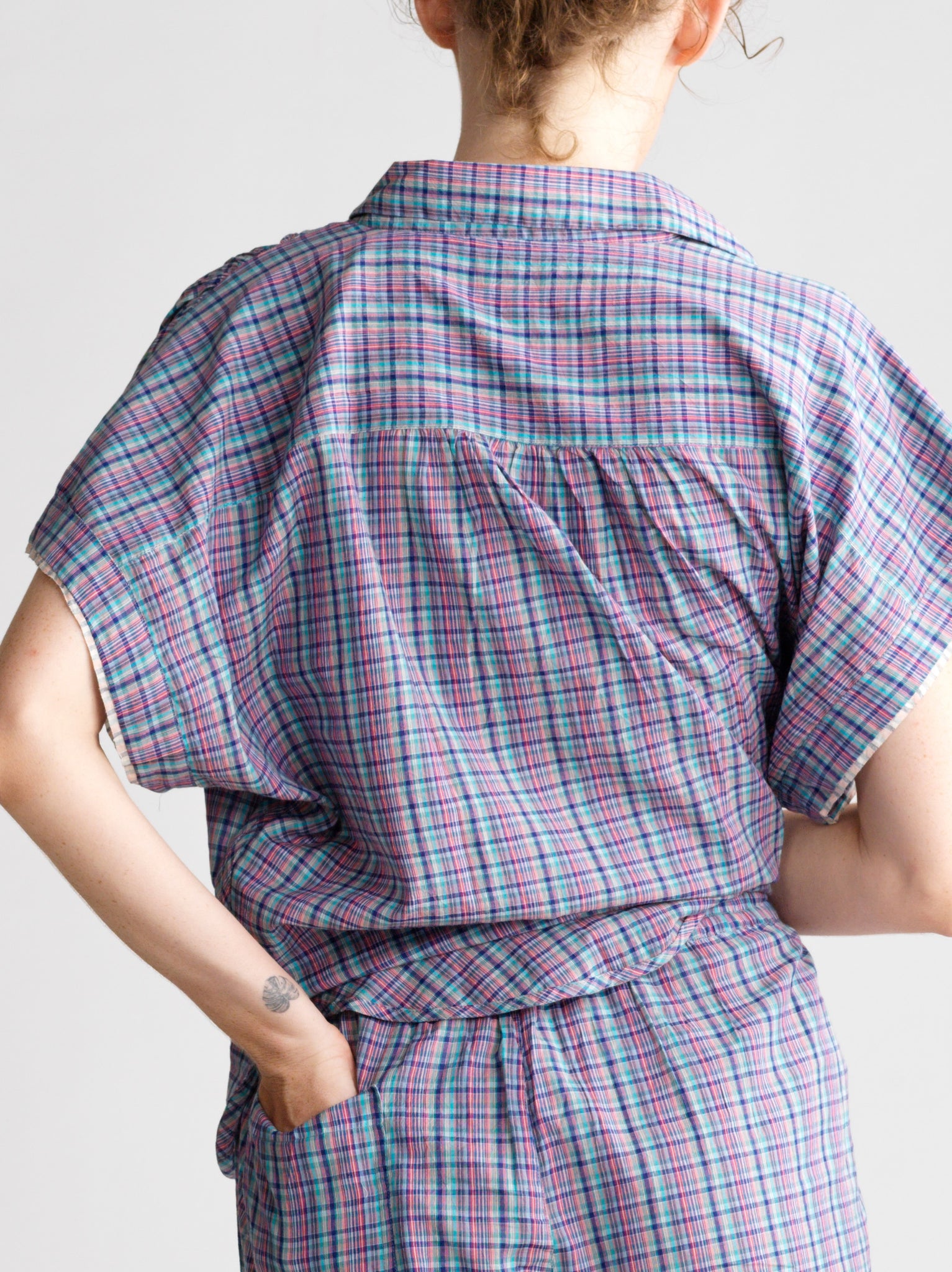 Top Lilou Bohemian Squares
