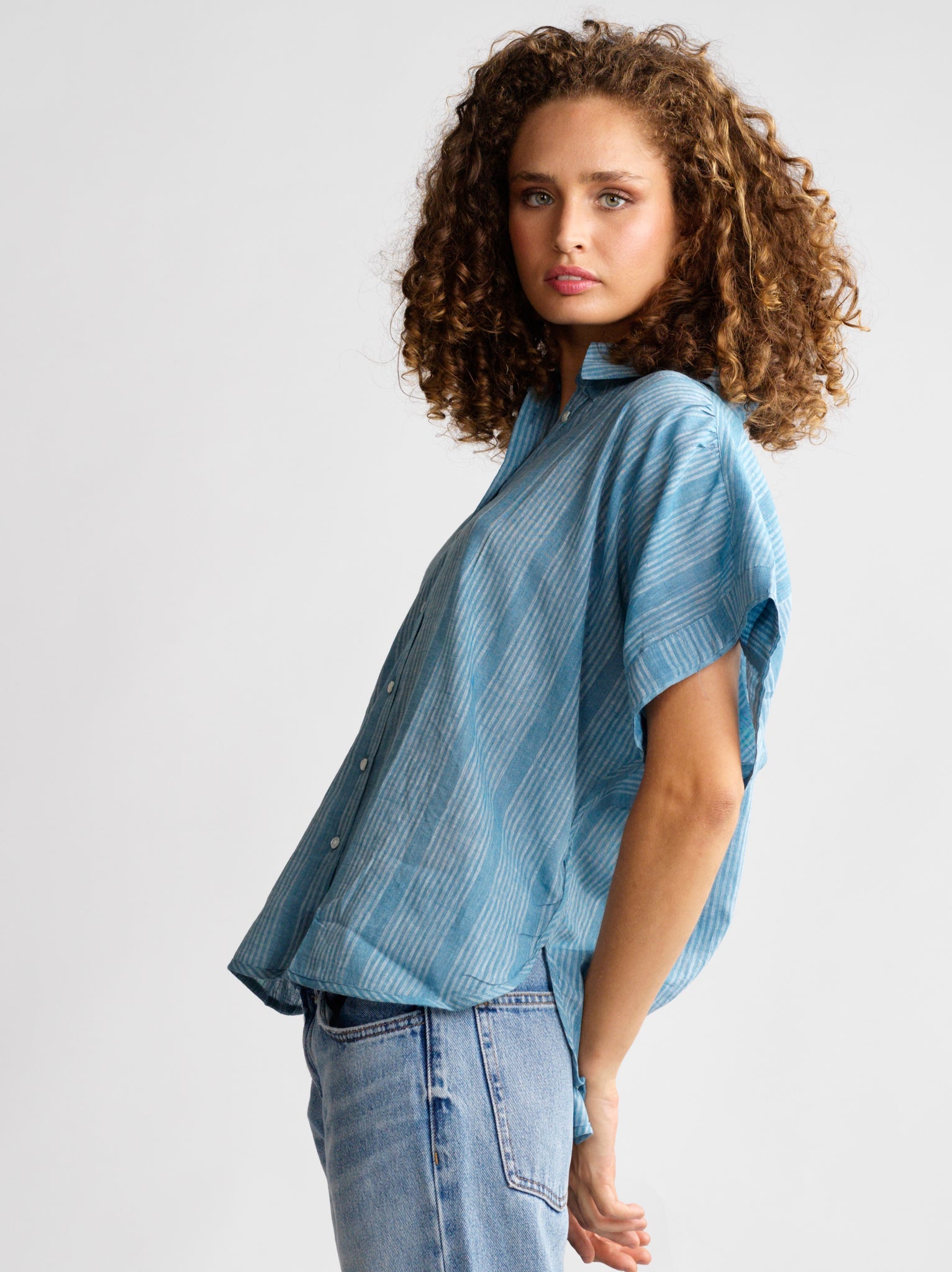 Top Lilou Indigo