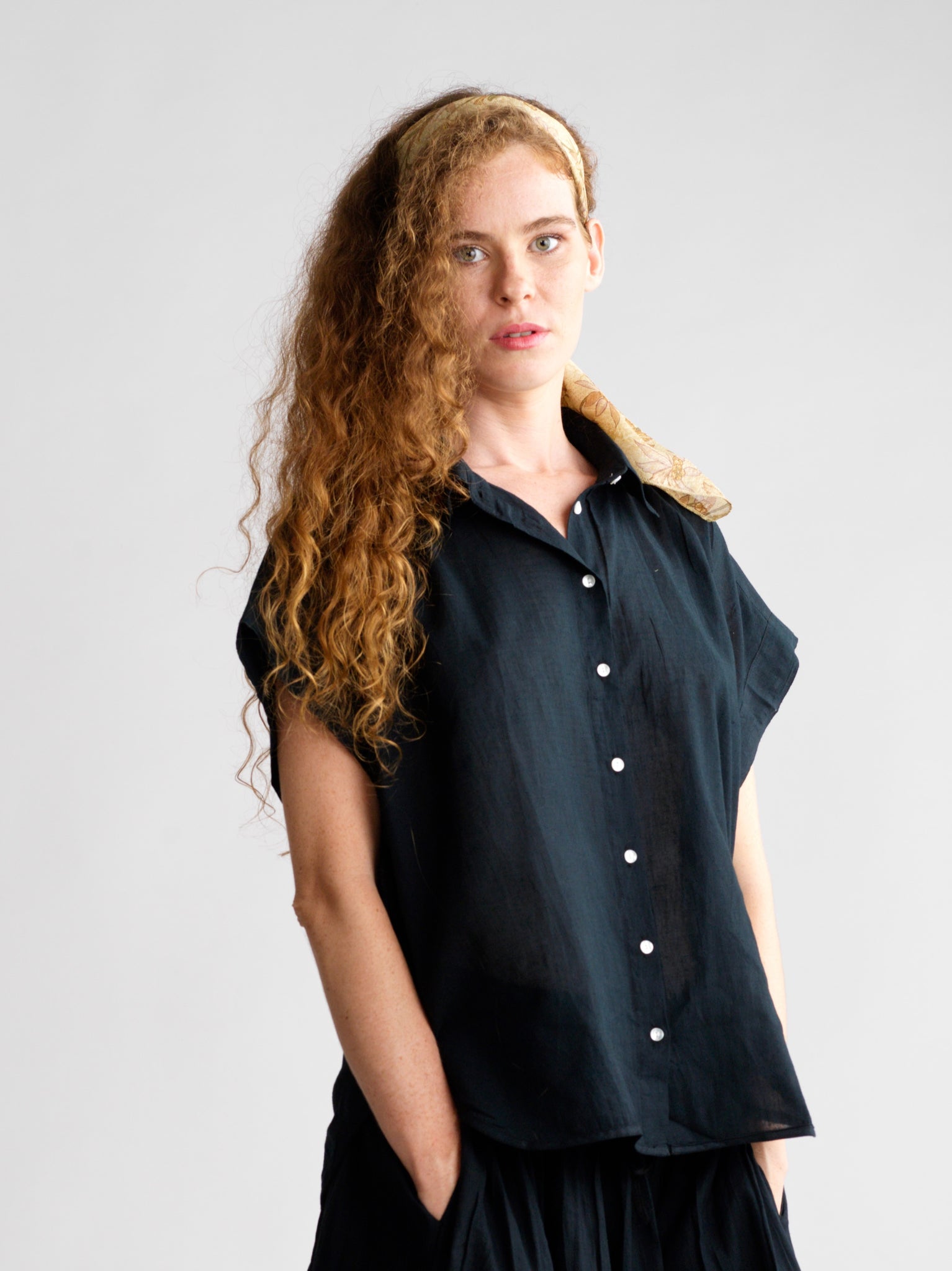 Top Lilou Dark Navy