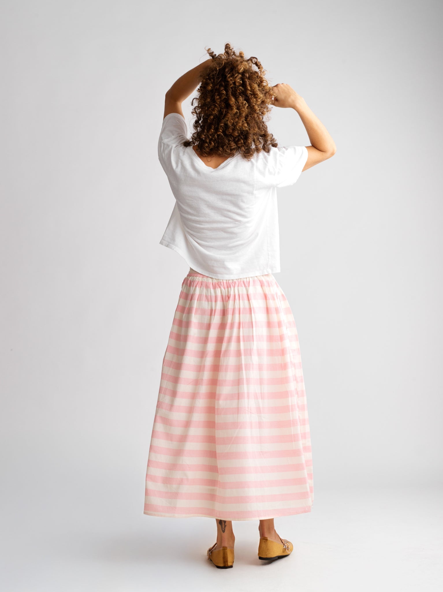 Jupe Simone Pink Stripes