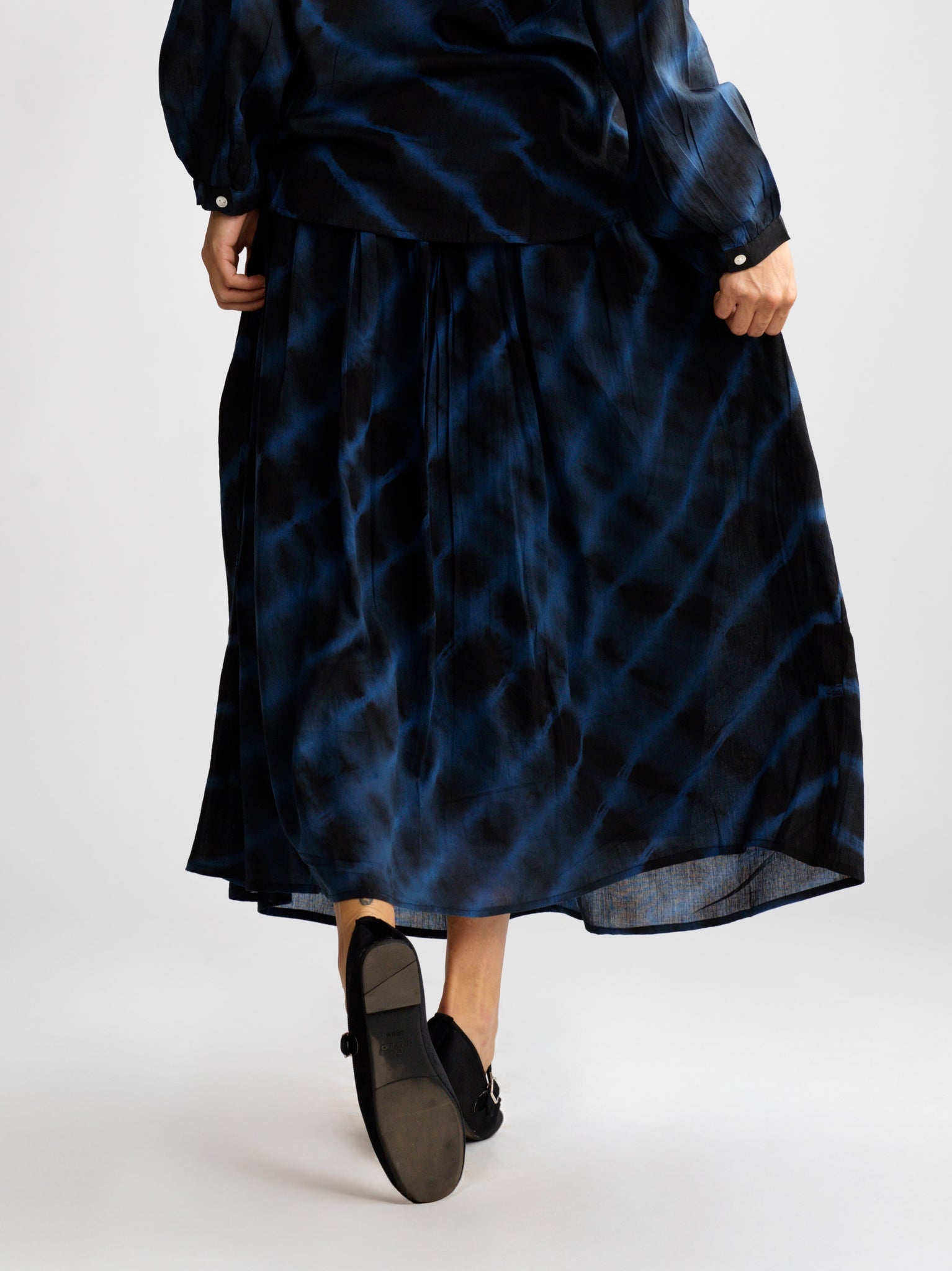 Jupe Simone Shibori Abyss