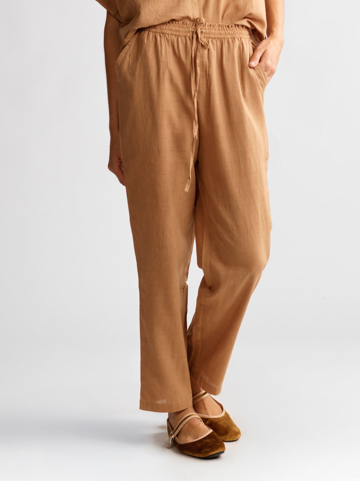 Pantalon Dom Raw Clay
