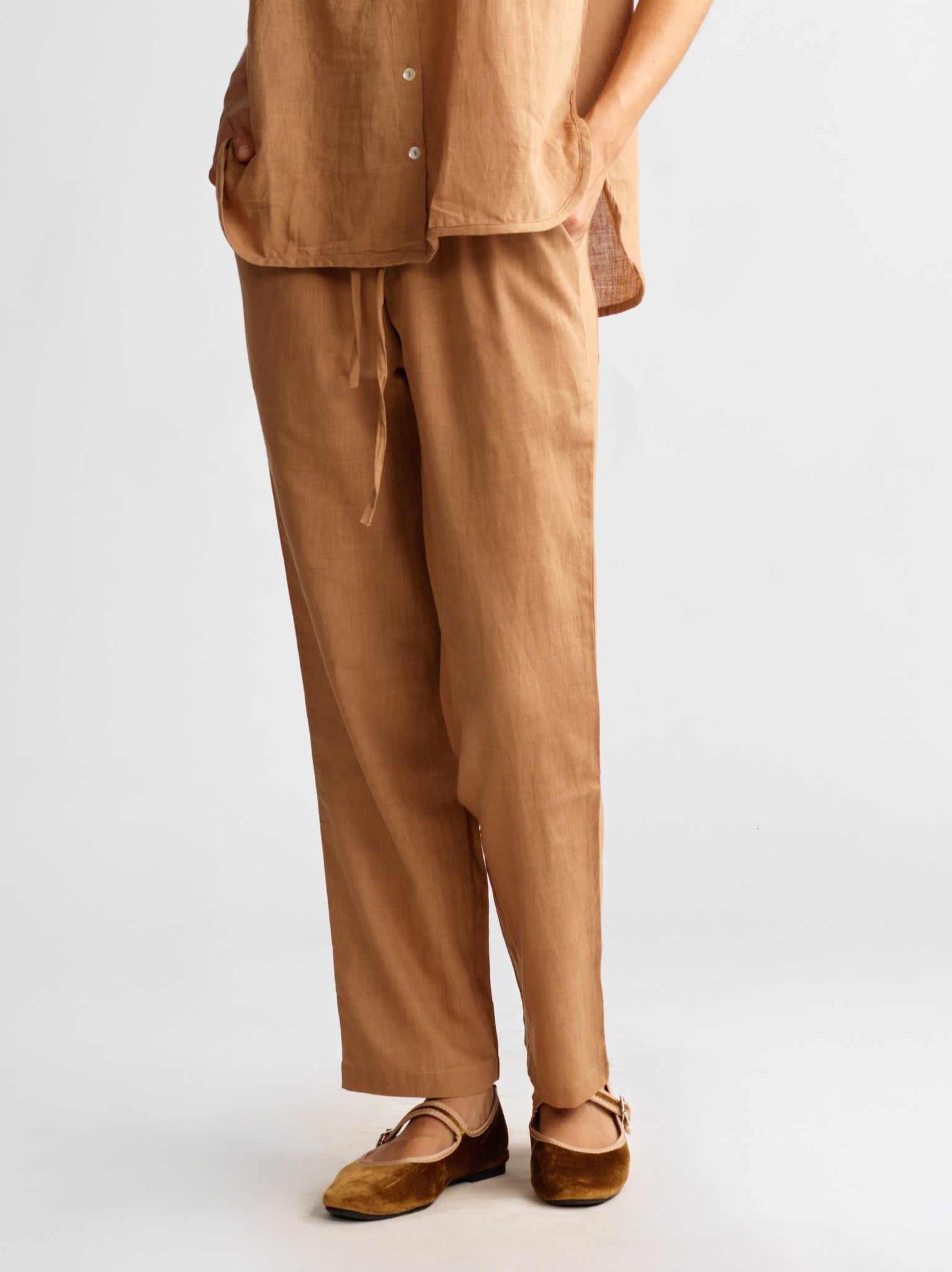 Pantalon Dom Raw Clay