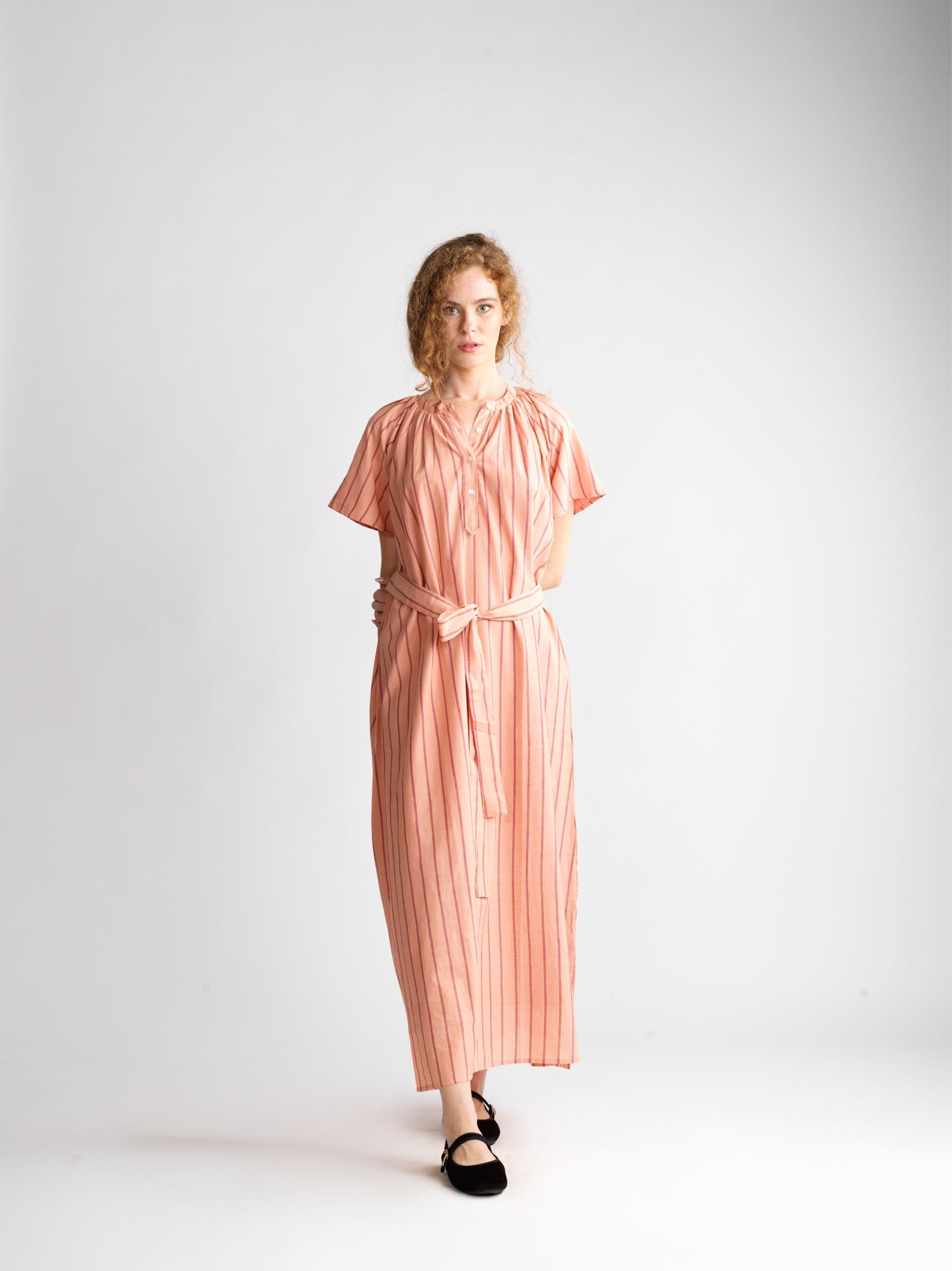 Robe Sheila Burgundy Mist