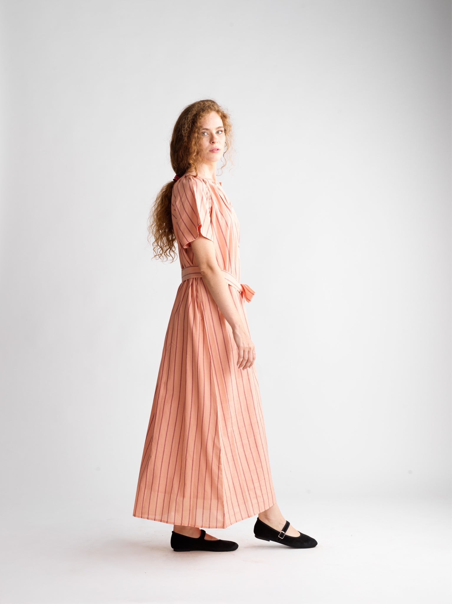 Robe Sheila Burgundy Mist
