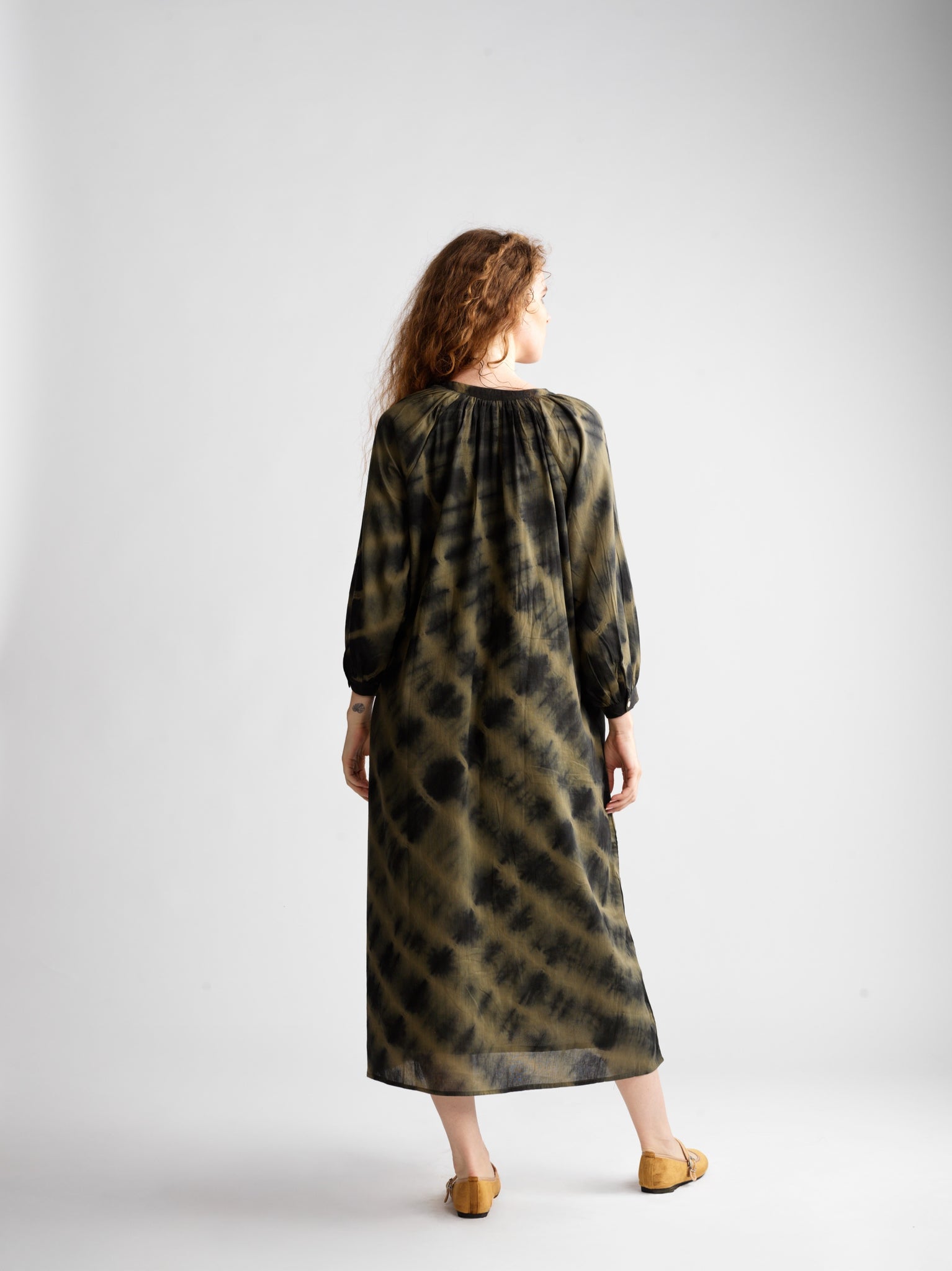 Robe Juliette Shibori Forest